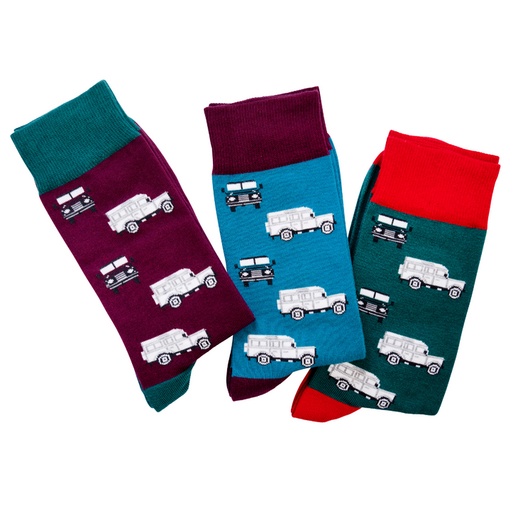 Lot de 3 paires de chaussettes en bambou Defender