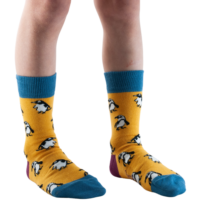 Children's Bamboo Penguin Socks