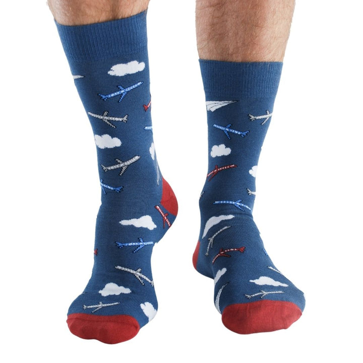 Aeroplane Bamboo Socks