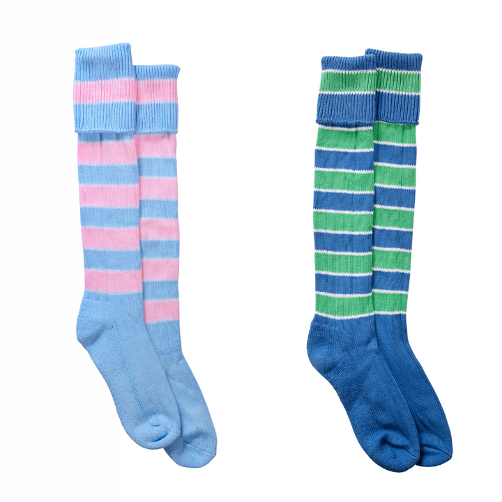 Lange Socken aus Baumwolle, hergestellt in England