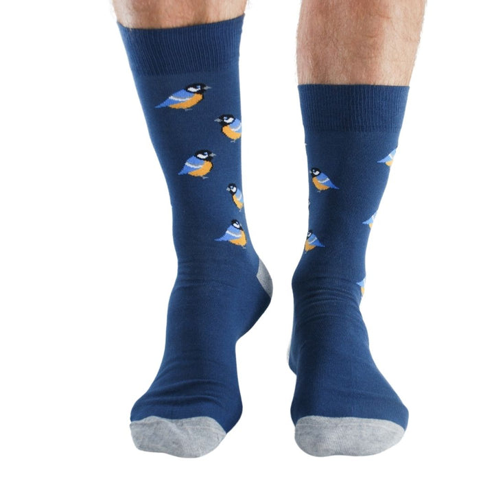 Garden Birds Bamboo Socks