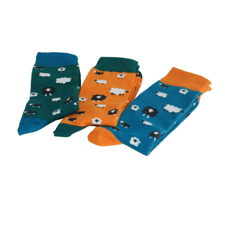 Sheep 3 pairs Bamboo Socks