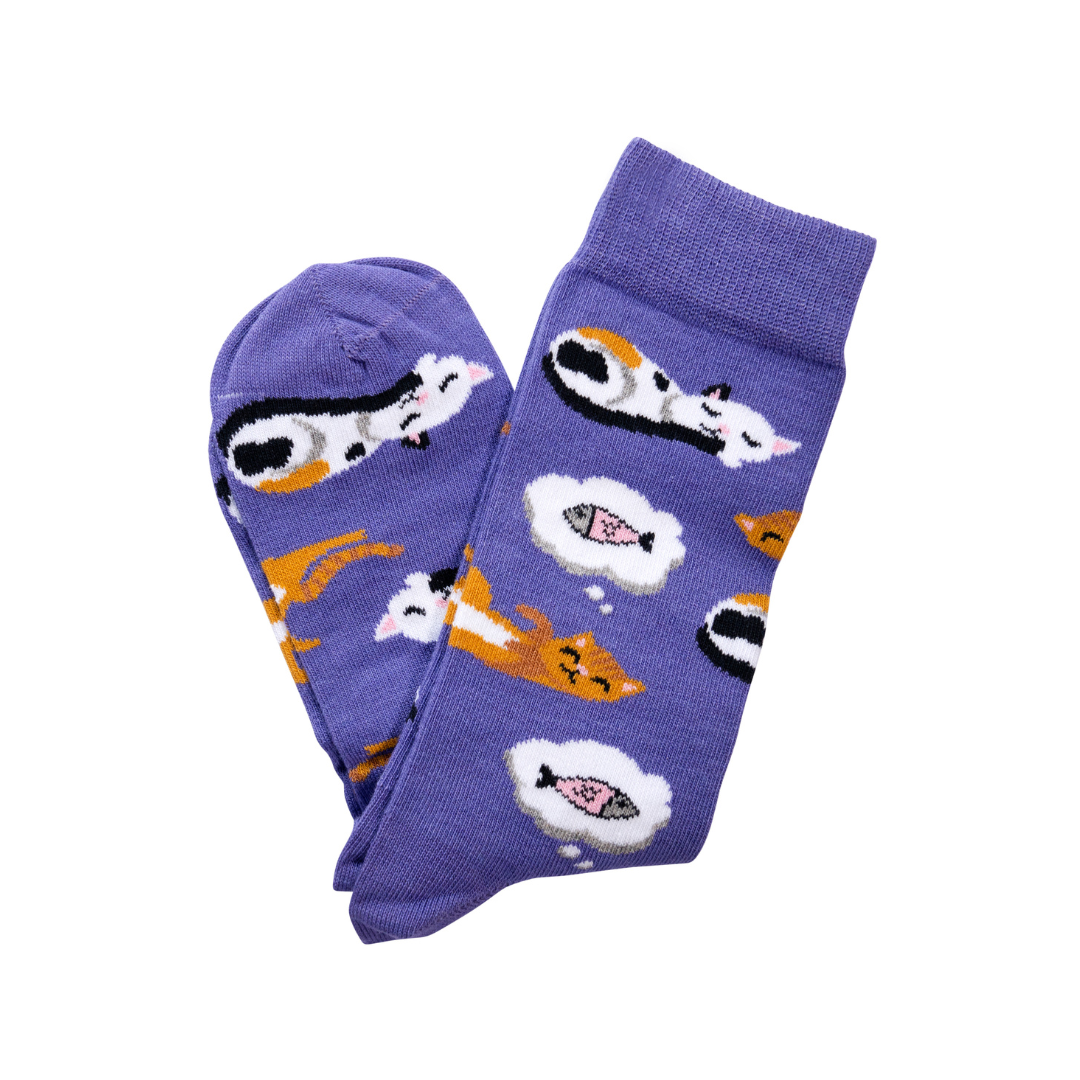 Cat 4 pairs Bamboo Socks