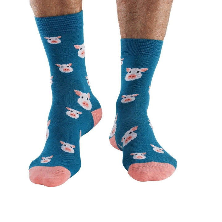 Pigs 3 pairs Bamboo Socks