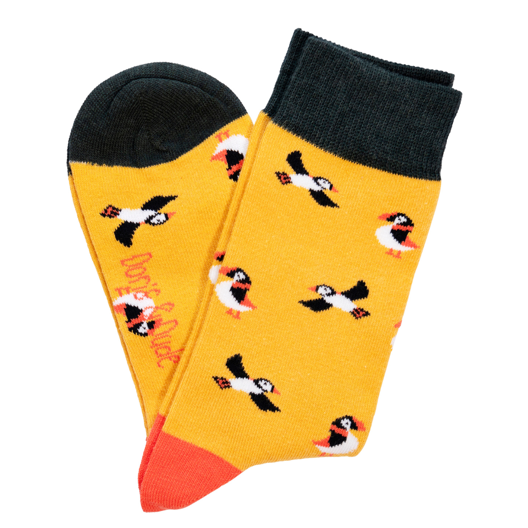 Puffin Bamboo Socks