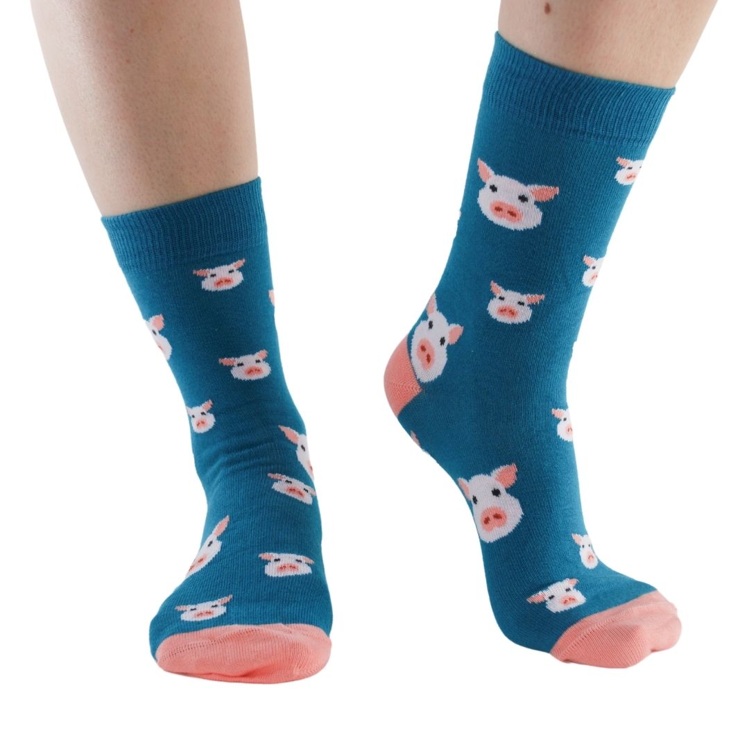 Pigs Bamboo Socks