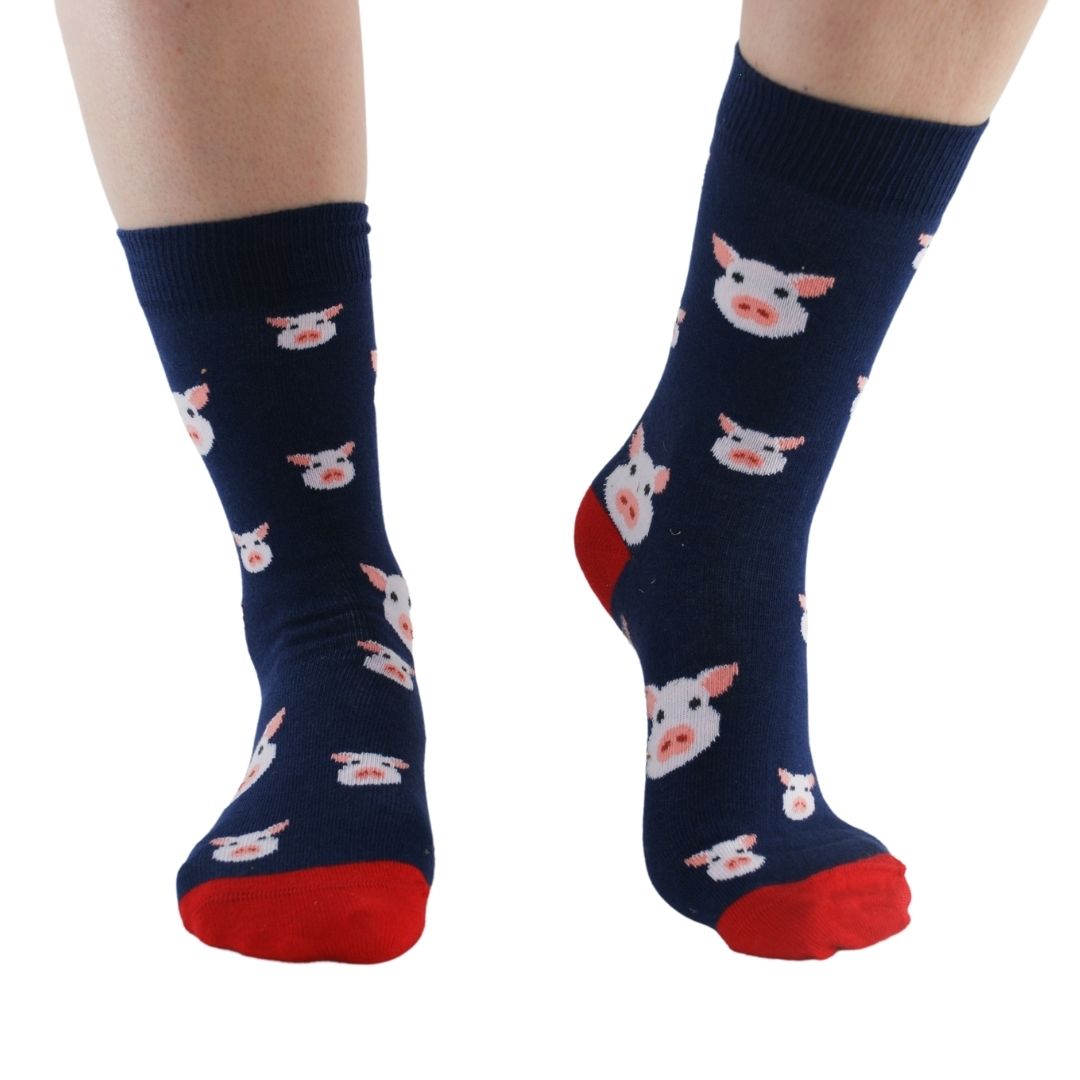 Pigs 3 pairs Bamboo Socks