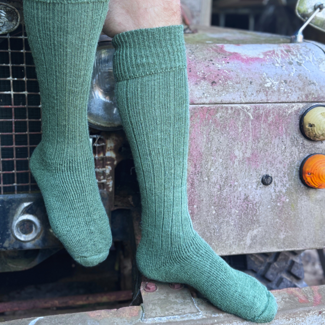 Alpaca Welly Socks