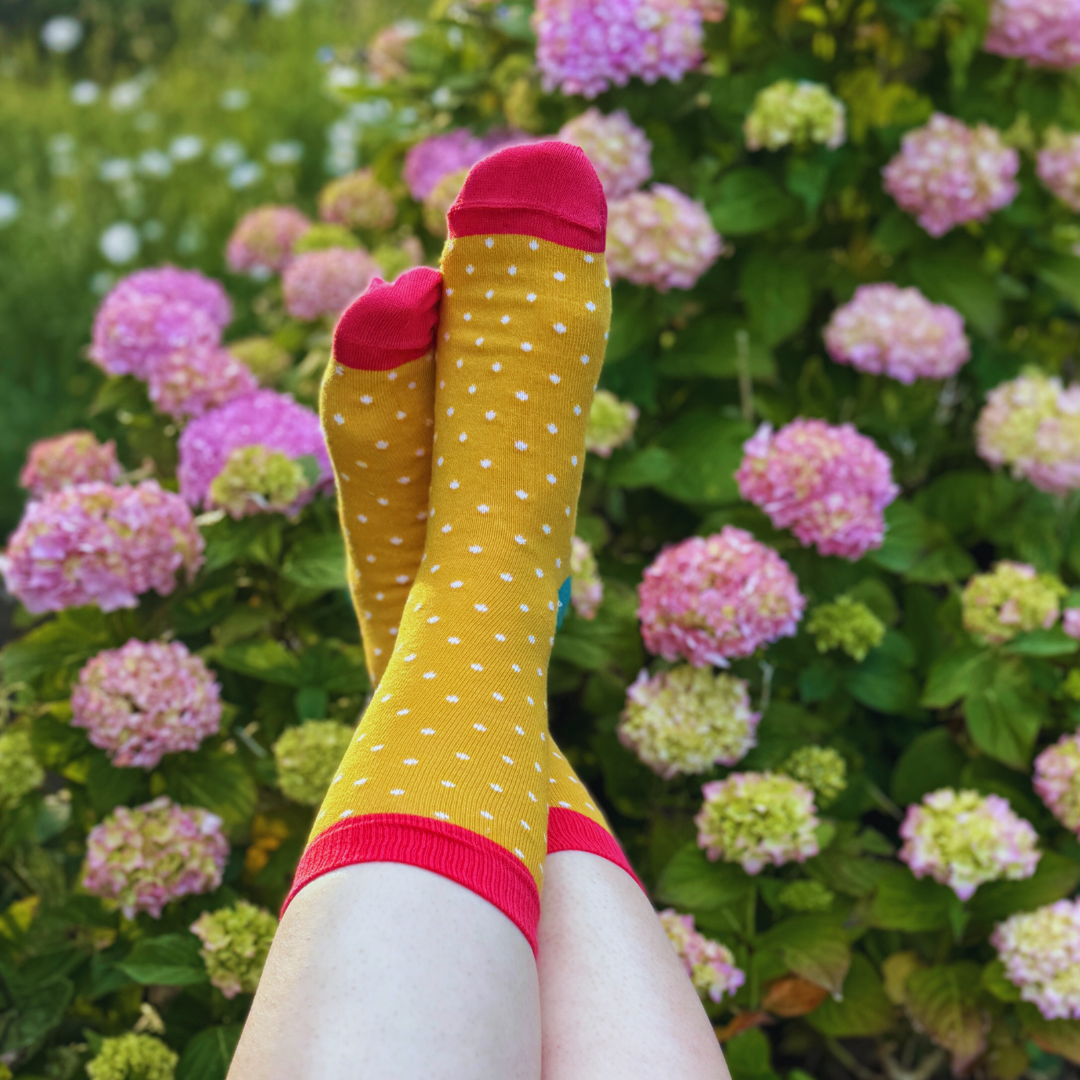 Spotty Bamboo Socks