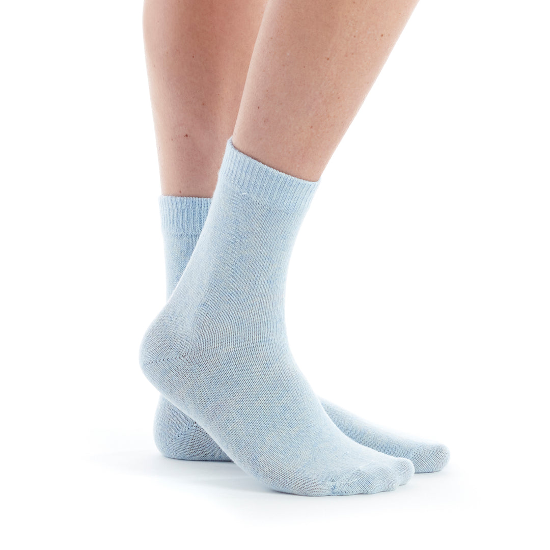 Cashmere and Merino Wool 2 pairs Calf Length Socks