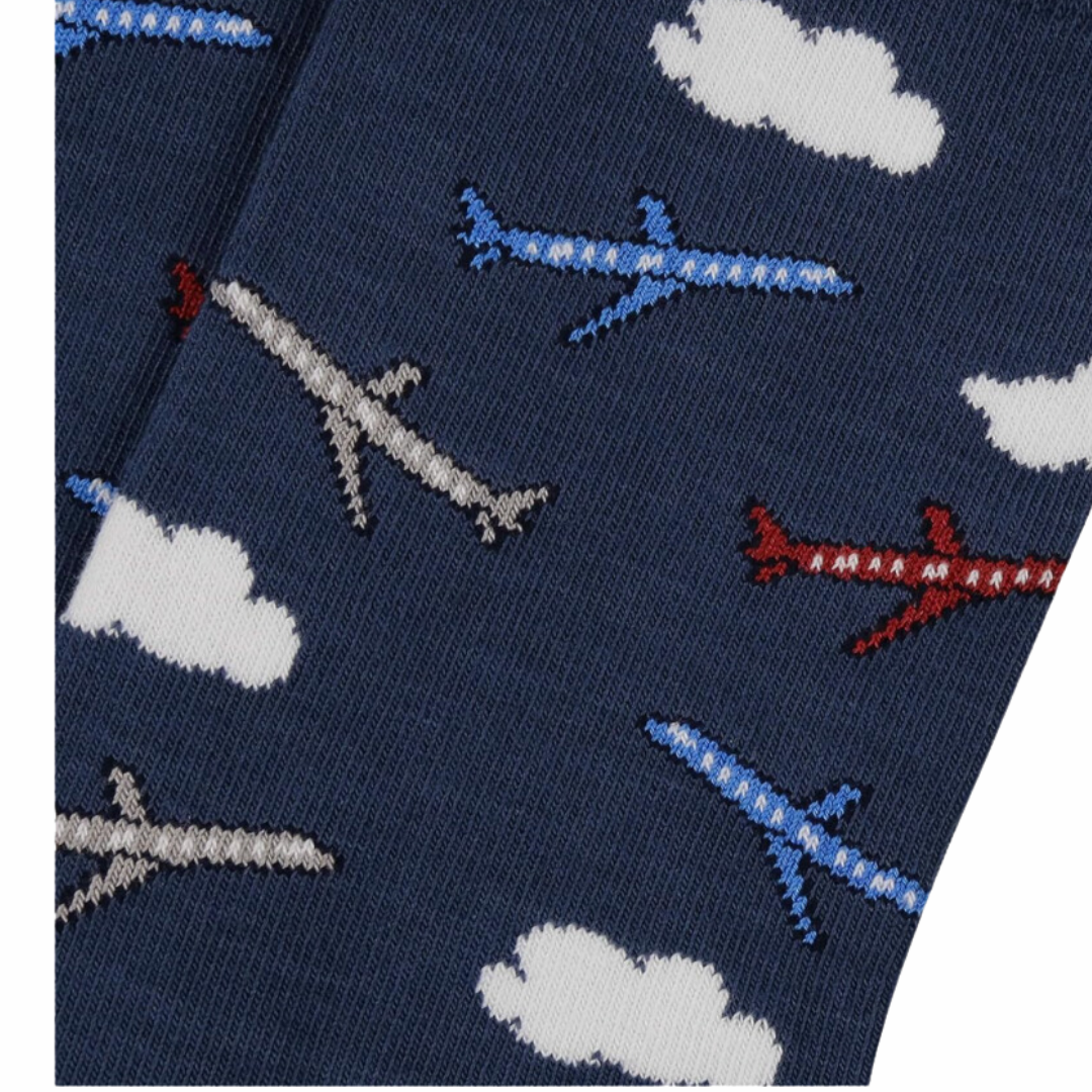 Aeroplane 4 pairs Bamboo Socks